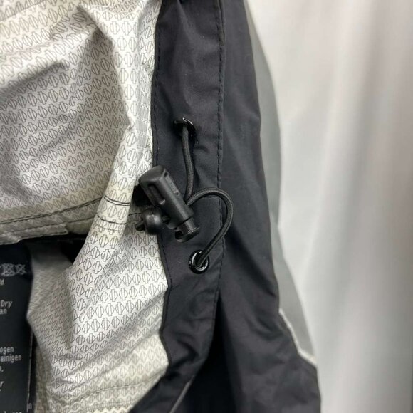 Harley-Davidson Mens Medium Hooded Jacket Lightweight Gray/Black/Orange - Picture 16 of 16